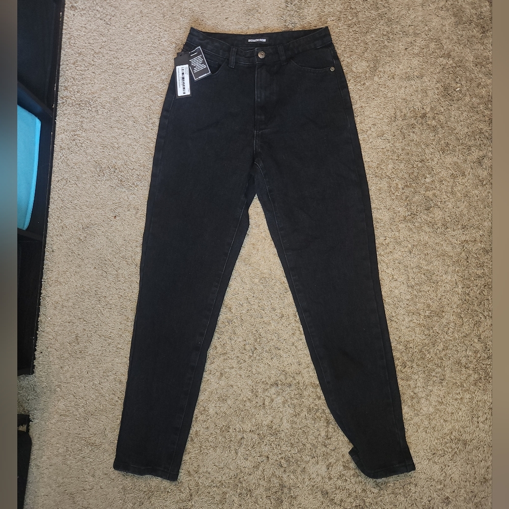 Momokrom Black Mom Jeans - UK 6/EU 34